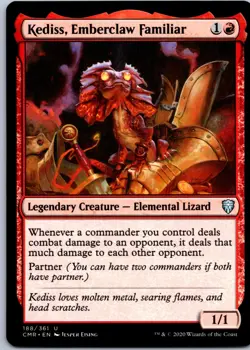 Kediss, Emberclaw Familiar U Commander Legends 188 NM - Image 1