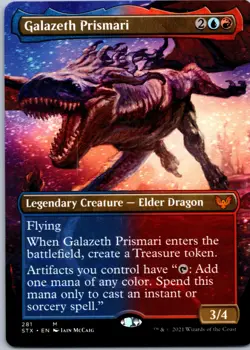 Galazeth Prismari (Borderless) M Strixhaven: School of Mages 281 NM - Image 1