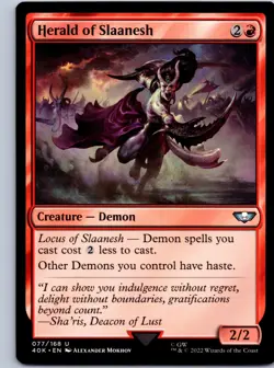 Herald of Slaanesh U Universes Beyond: Warhammer 40,000 77 NM - Image 1