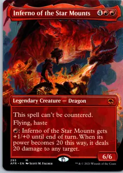 Inferno of the Star Mounts (Borderless) M Adventures in the Forgotten Realms 293 - Image 1