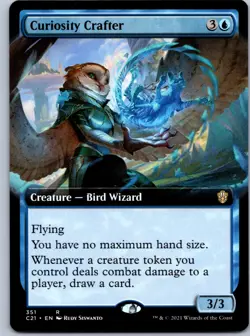 Curiosity Crafter (Extended Art) R Commander 2021 351 NM - Image 1