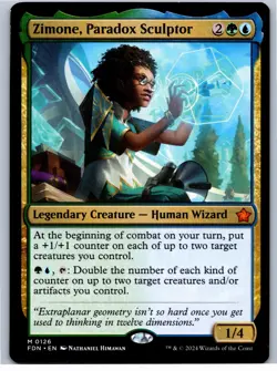 Zimone, Paradox Sculptor M Tarkir: Dragonstorm 126 NM - Image 1