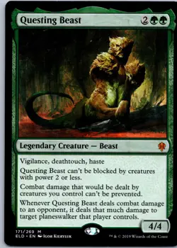 Questing Beast M Throne of Eldraine 171 NM - Image 1