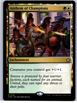 Anthem of Champions R Prerelease Cards 116 NM - Image 1