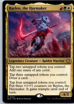Baylen, the Haymaker R Bloomburrow 205 NM - Image 1