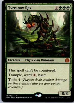 Tyrranax Rex M Phyrexia: All Will Be One 189 NM - Image 1