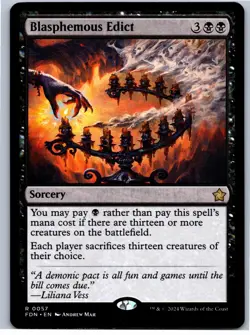 Blasphemous Edict R Foundations 57 NM - Image 1