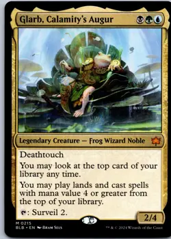 Glarb, Calamity's Augur M Bloomburrow 215 NM - Image 1