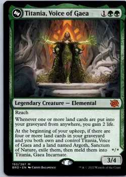 Titania, Voice of Gaea M The Brothers' War 193 NM - Image 1