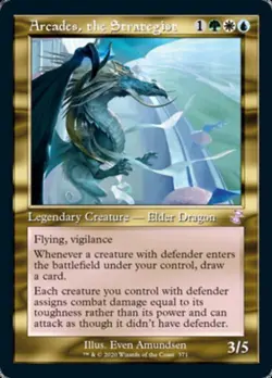 MTG English Arcades, the Strategist NM Foil Time Spiral Remastered - Image 1