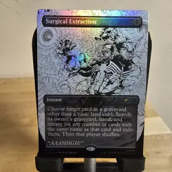 MTG Surgical Extraction (Ink) (Rainbow Foil) (2022) | NM Foil | Spider-Man {SLD} - Image 1