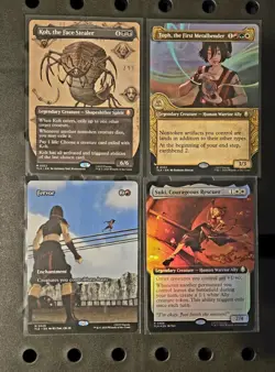 MTG AVATAR LAST AIRBENDER - 4 CARD LOT - KOH FACE STEALER, TOPH METALBENDER - Image 1