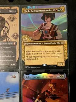 MTG AVATAR LAST AIRBENDER - 4 CARD LOT - KOH FACE STEALER, TOPH METALBENDER - Image 3