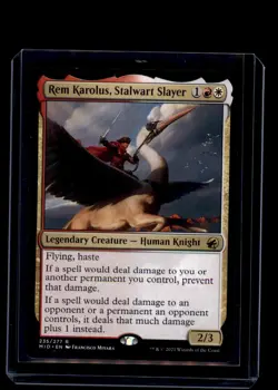 MTG Rem Karolus, Stalwart Slayer #235 Rare Innistrad: Midnight Hunt - Image 1