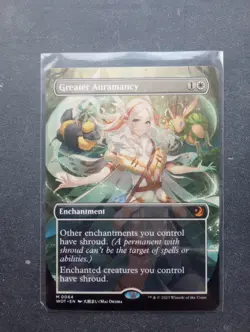 Greater Auramancy (Anime Borderless) Wilds of Eldraine: Enchanting Tales Regular - Image 1