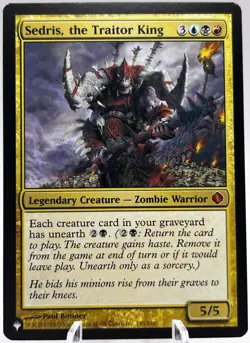 Sedris, the Traitor King 193/249 The List MTG NM - Image 1