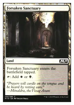 Forsaken Sanctuary Core Set 2019 MTG - NM+ - Image 1