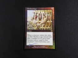 Monkey Cage FOIL HP/POOR [Mercadian Masques] Mtg Magic Free Tracking! - Image 1