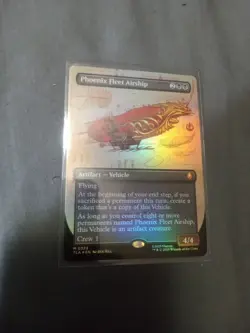 Phoenix Fleet Airship - 323 - MTG Avatar: The Last Airbender - Borderless - FOIL - Image 1