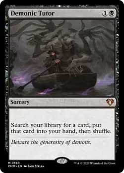 Demonic Tutor CM NM MTG - Image 1