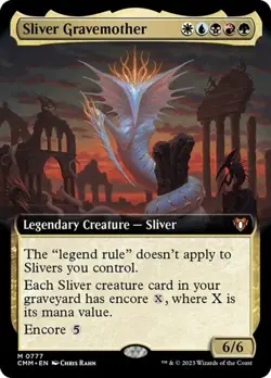 Sliver Gravemother - Extended Art CM NM MTG - Image 1