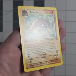 Kabuto 1st Edition Fossil Pokemon Card Near Mint Condition 50/62 - Image 2
