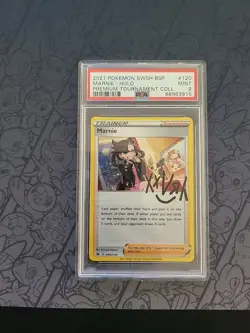 Pokemon: Marnie SWSH120 Holo Premium Tournament Collection 2021 - CGC 10 - E88 - Image 1