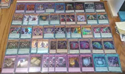 Yu-Gi-Oh Cards D/D/D Deck Core Collectable Trading Card Game Set Dark Contract. - Image 1