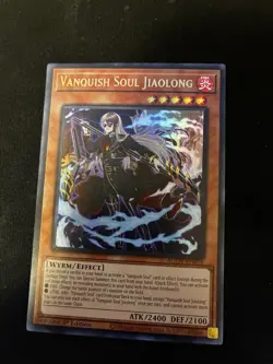 Yugioh Vanquish Soul Jiaolong AGOV-EN018 Ultra Rare 1st Ed NM - Image 1