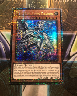 *** BLUE-EYES ABYSS DRAGON *** QUARTER CENTURY SECRET RARE RA01-EN016 YUGIOH! - Image 1