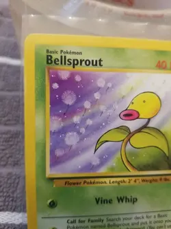 Bellsprout 49/64 Jungle Unlimited WOTC Pokemon Card Near Mint - Mint - Image 2