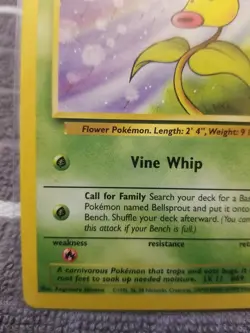 Bellsprout 49/64 Jungle Unlimited WOTC Pokemon Card Near Mint - Mint - Image 5