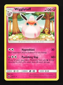 Wigglytuff 72/111 LP Crimson Invasion English Pokemon Card TCG - Image 1
