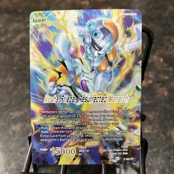 Mecha Frieza Resurrected Monarch GOLD STAMP Foil Dragon Ball Super Card Game NM - Image 1