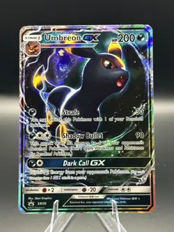 Umbreon GX SM36 Black Star Promo Pokemon Card NM - Image 1