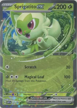 Sprigatito ex Promo SV: Scarlet & Violet Promo Cards 087 - Image 1