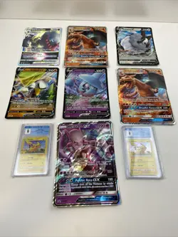 Different Pokemon TCG Jumbo Oversized Card Lot With General Mills Pikachu - Image 1
