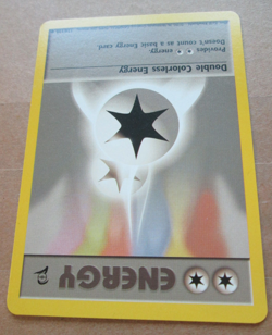 Double Colorless Energy - 124/130 - Uncommon WOTC TCG-Base Set 2 Pokemon Card - Image 5