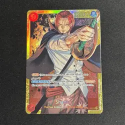 OP01-120 Shanks SEC - One Piece TCG English Card Near-Mint Secret Rare - Image 1