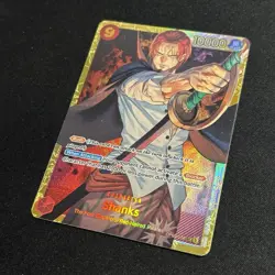 OP01-120 Shanks SEC - One Piece TCG English Card Near-Mint Secret Rare - Image 2