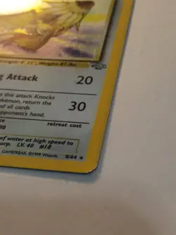 Pidgeot 8/64 Holo Jungle Set Pokemon Card - Image 4