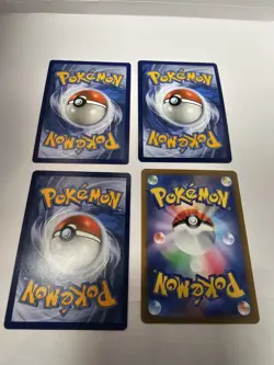 4 card pokemon lot Mew ex, espeon, cutiefly, delphox v - Image 2