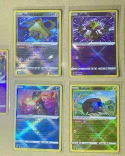 Huge Pokemon TCG 9card Radiant Rare Lot All Cards NM Greninja Alakazam + - Image 4