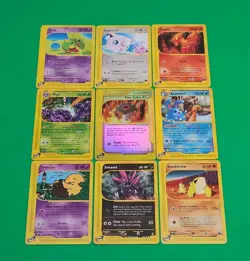 Pokemon TCG Lot of 9 E-Reader Series Cards Aquapolis,Skyridge 1 Holo 2 Rares - Image 3