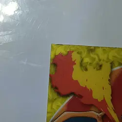 2000 Topps Pokemon TV Animation Series PC3 Charizard Clear Card - Image 3