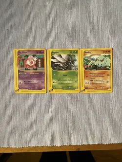 Pokemon TCG Aquapolis Scyther, Mankey, And Mr. Mime Cards LP-MP - Image 1