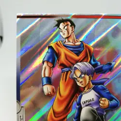 S-22 Son Gohan & Trunks Dragon Ball Trading Card Holo Shueisha 2003 AMADA JAPAN - Image 2