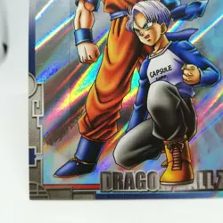 S-22 Son Gohan & Trunks Dragon Ball Trading Card Holo Shueisha 2003 AMADA JAPAN - Image 4