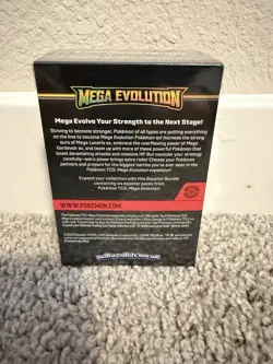 Pokemon TCG Mega Evolution Booster Bundle Box Trading Card In Hand box Scratched - Image 3