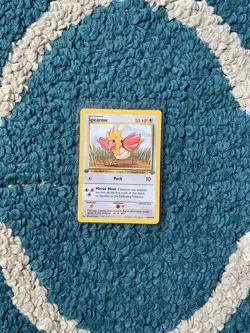 1st Edition SPEAROW 62/64 Jungle Set - Pokemon WOTC Vintage Card - LP - Image 2